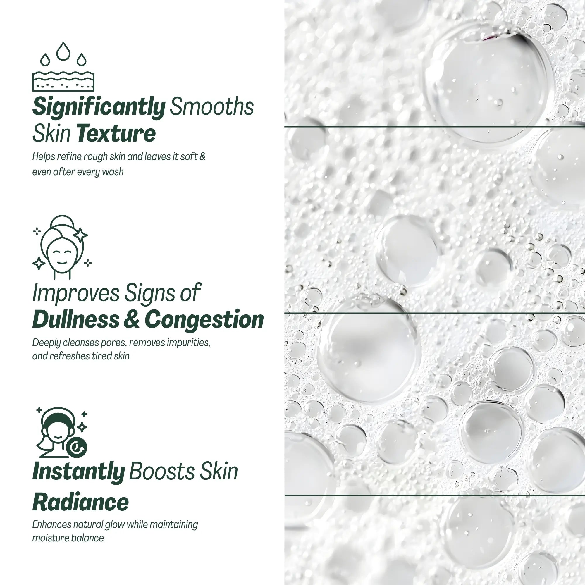 Brightening Face Wash with Ceramides & Hyaluronic Acid - 120ml