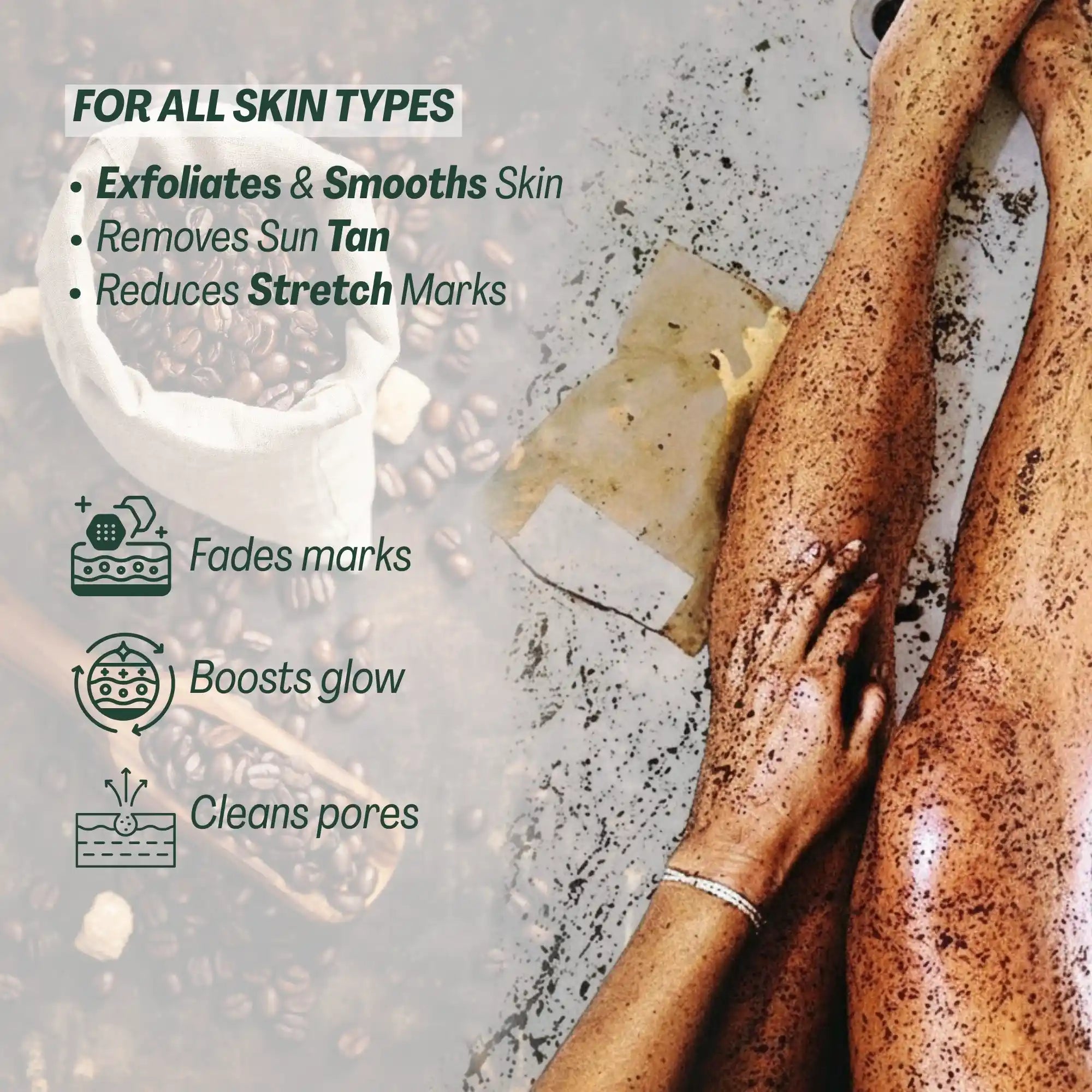 WhiteWay Beauty Coffee Body Scrub - 50ml