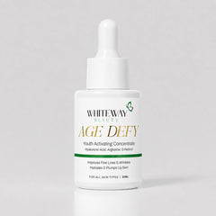 Whiteway Beauty Acne Free Serum for all skin types - 30ml bottle - Salicylic and Glycolic Acid serum for exfoliating dead skin and sebum control.
