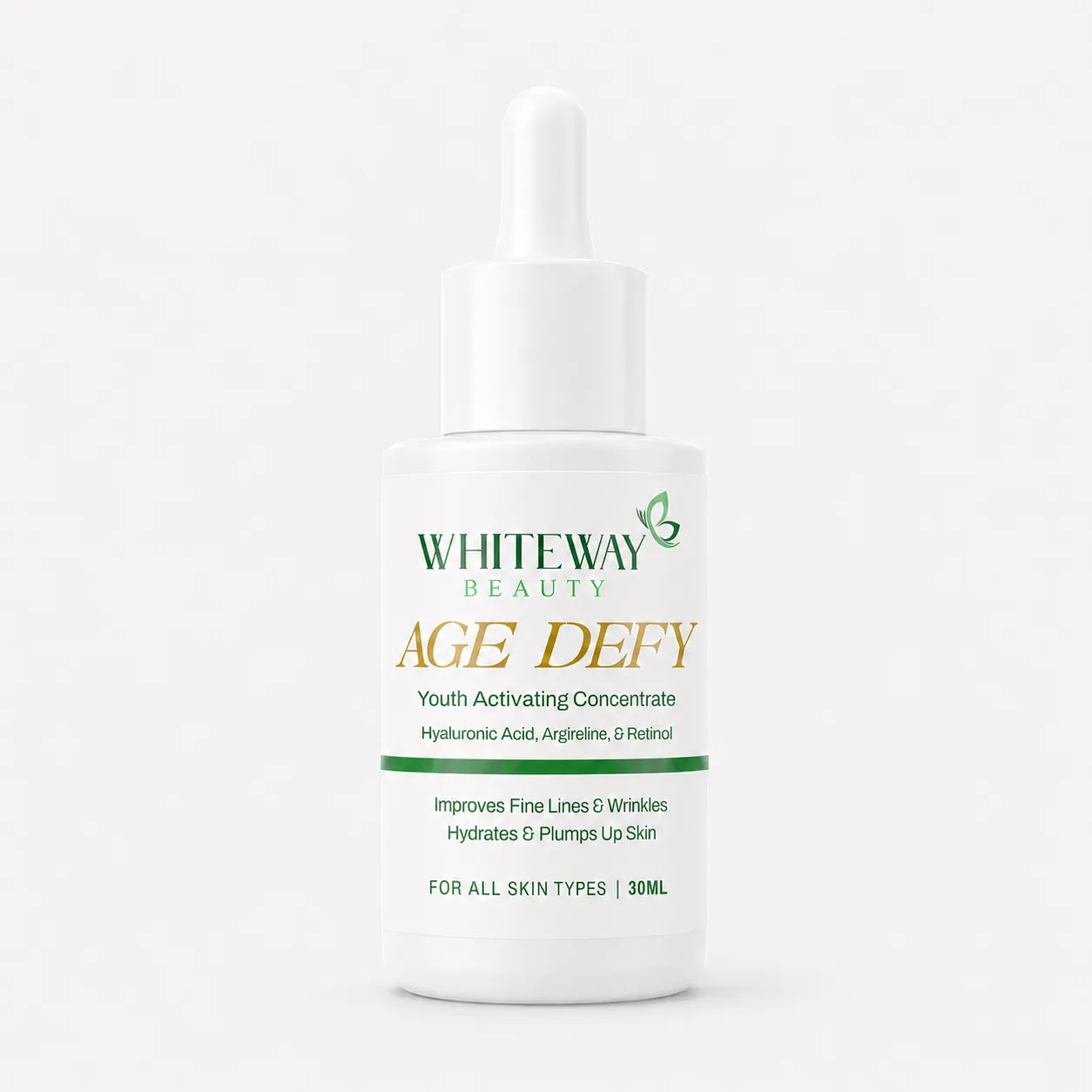 Whiteway Beauty Acne Free Serum for all skin types - 30ml bottle - Salicylic and Glycolic Acid serum for exfoliating dead skin and sebum control.