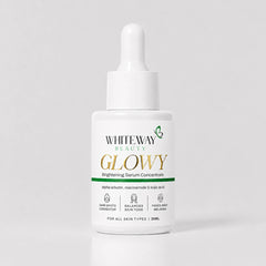 Macro close-up of Whiteway Beauty serum texture showing a lightweight, fast-absorbing clear liquid, ideal for sensitive skin and daily moisturizing.
