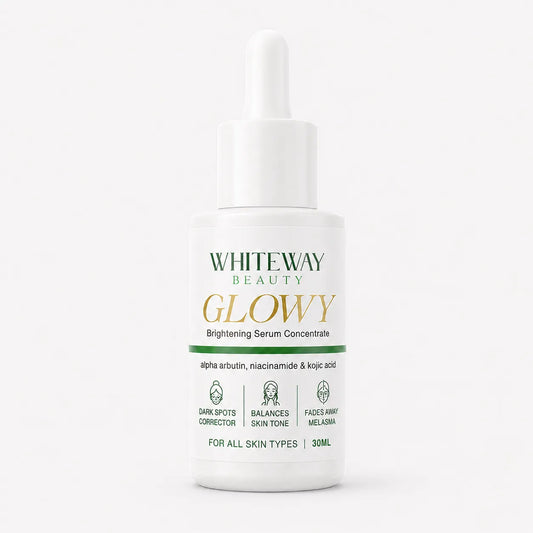 Macro close-up of Whiteway Beauty serum texture showing a lightweight, fast-absorbing clear liquid, ideal for sensitive skin and daily moisturizing.